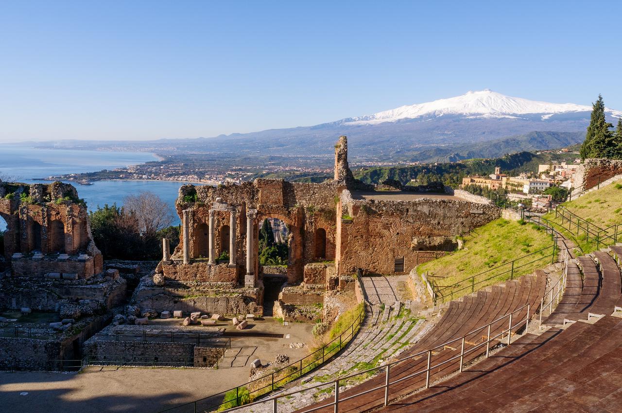 Casa Martina Lejlighed Giardini Naxos Eksteriør billede